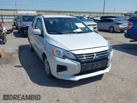 2023 Mitsubishi Mirage ES z VIN ML32FUFJ3PHF01688, wystawiony jako IAAI lot #41865801 z przebiegiem 23 395 mil mil oraz . Historia ofert i sprzedaży dostępna na DreamBid. Obrazek 1.