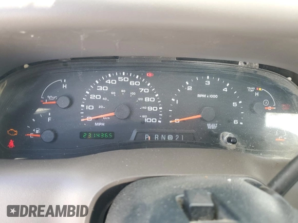 2004 Ford F-250 XL с VIN 1FTNX20L94EB65979, выставлен на аукционе Copart как лот 57833135 с пробегом 231 436 миль миль и Чистый • Clean title. История ставок и продаж доступна на DreamBid. Изображение 9.