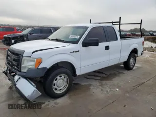 2014 Ford F-150 XL with VIN 1FTEX1CM1EKE98498, listed as a Copart auction lot 83595034 with 137,091 mi miles and Salvage title. Bid and sale history available at DreamBid. Image 1.