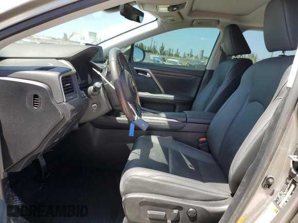 2022 Lexus RX with VIN 2T2HZMAA5NC220394, listed as a Copart auction lot 53384105 with 16,696 mi miles and Salvage Title. Bid and sale history available at carsss.com. Image 7.
