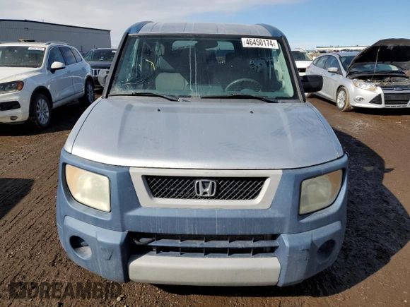 2006 Honda Element with VIN 5J6YH17206L800176, listed as a Copart auction lot 46450174 with 334,751 mi miles and Salvage Title. Bid and sale history available at DreamBid. Image 5.