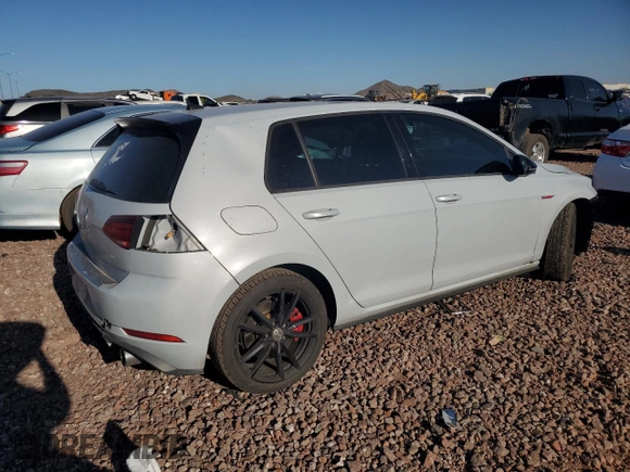 2021 Volkswagen Golf GTI S with VIN 3VW6T7AU5MM002077, listed as a Copart auction lot 50531634 with 49,401 mi miles. Bid and sale history available at carsss.com. Image 3.