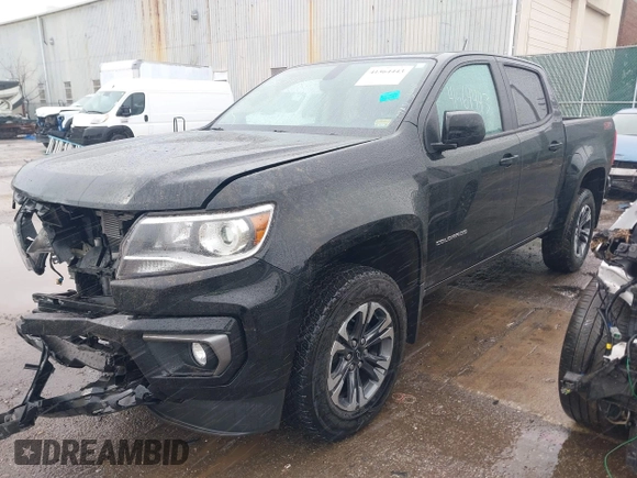 2022 Chevrolet Colorado 4WD Z71 with VIN 1GCGTDEN4N1329447, listed as a IAAI auction lot 41564443 with 27,730 mi miles and . Bid and sale history available at DreamBid. Image 2.