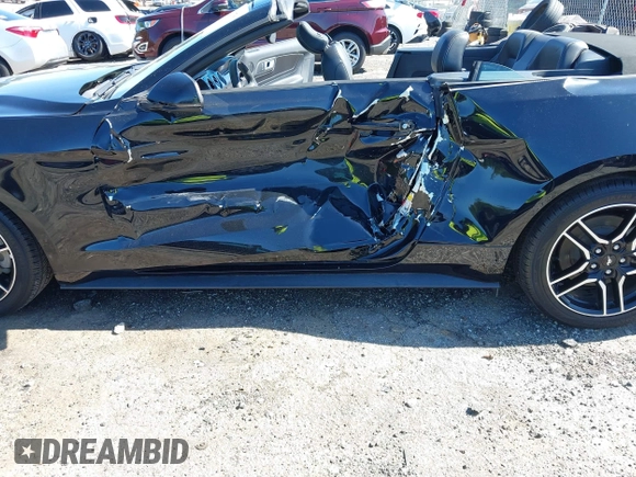 2018 Ford Mustang EcoBoost Premium with VIN 1FATP8UH6J5111444, listed as a IAAI auction lot 42321788 with 35,261 mi miles and . Bid and sale history available at DreamBid. Image 6.