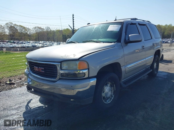 2005 GMC Yukon SLT with VIN 1GKEK13T25J251782, listed as a IAAI auction lot 41916555 with 262,546 mi miles. Bid and sale history available at carsss.com. Image 17.