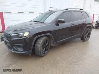 2019 Jeep Cherokee Latitude Plus with VIN 1C4PJLLB8KD396345, listed as a IAAI auction lot 41201994 with 63,947 mi miles. Bid and sale history available at carsss.com. Image 18.