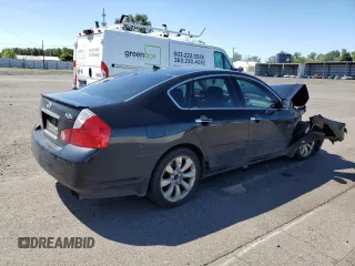 2007 Infiniti M x with VIN JNKAY01F87M456796, listed as a Copart auction lot 68259234 with Not Provided miles and Salvage Title. Bid and sale history available at carsss.com. Image 3.
