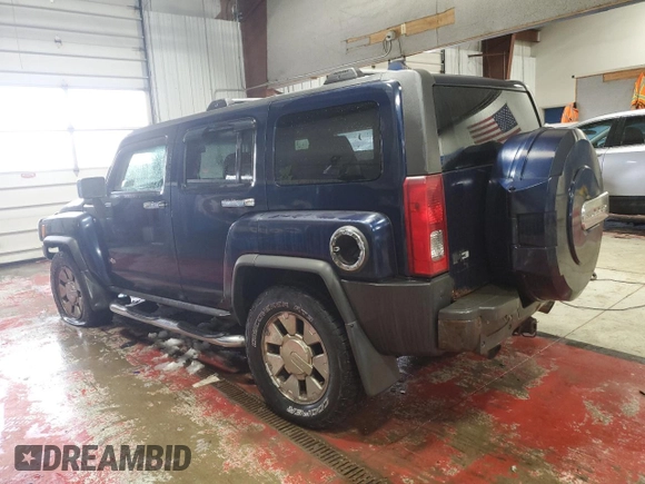 2008 Hummer H3 with VIN 5GTEN13E788138645, listed as a Copart auction lot 42048915 with 215,731 mi miles and Non Repairable. Bid and sale history available at carsss.com. Image 2.