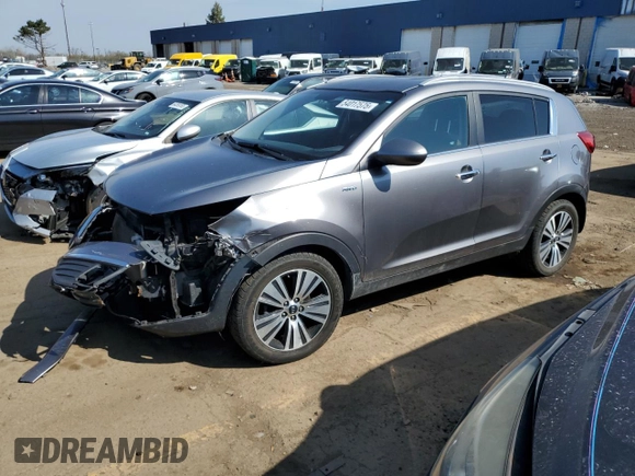 2016 Kia Sportage EX with VIN KNDPCCACXG7837727, listed as a Copart auction lot 54017575 with 69,958 mi miles and Clean Title. Bid and sale history available at carsss.com. Image 1.