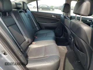 2013 Hyundai Genesis 3.8L with VIN KMHGC4DD4DU256047, listed as a Copart auction lot 54706445 with 122,891 mi miles and Salvage Title. Bid and sale history available at DreamBid. Image 10.