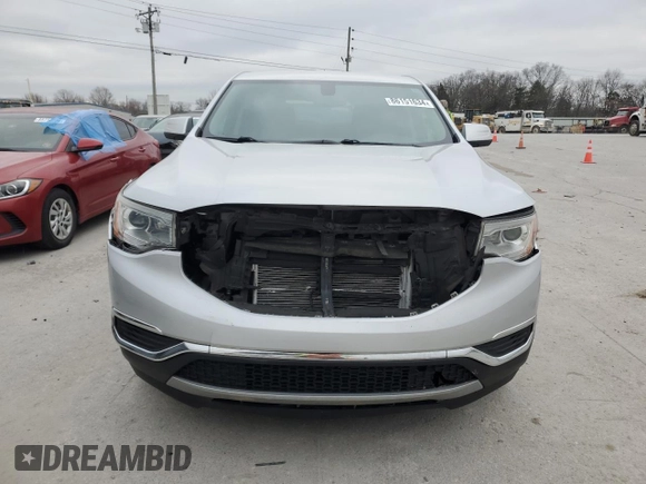 2017 GMC Acadia SLE with VIN 1GKKNKLA2HZ112465, listed as a Copart auction lot 86151634 with 147,100 mi miles and Salvage Title. Bid and sale history available at DreamBid. Image 5.