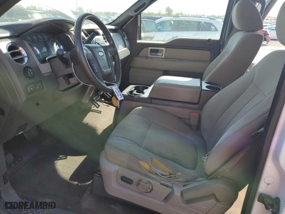 2010 Ford F-150 XL with VIN 1FTEW1C89AKA58982, listed as a Copart auction lot 52787065 with 183,284 mi miles and Clean Title. Bid and sale history available at carsss.com. Image 7.