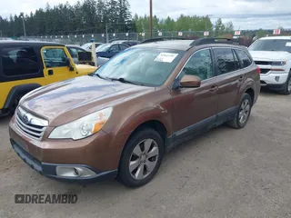2011 Subaru Outback 2.5i Prem AWP with VIN 4S4BRBCC3B3341762, listed as a IAAI auction lot 42041196 with 203,059 mi miles. Bid and sale history available at carsss.com. Image 2.