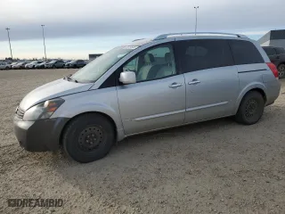 2008 Nissan Quest S with VIN 5N1BV28U78N119168, listed as a Copart auction lot 53324505 with 262,674 mi miles and Clean Title. Bid and sale history available at carsss.com. Image 1.