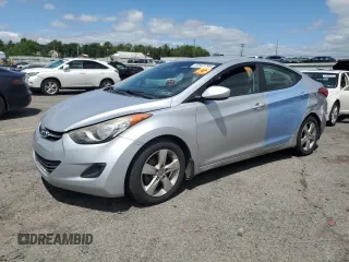 2013 Hyundai Elantra GLS with VIN 5NPDH4AE3DH382691, listed as a Copart auction lot 53581795 with Not provided miles and Salvage title. Bid and sale history available at DreamBid. Image 1.
