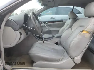 2002 Mercedes-Benz CLK with VIN WDBLK70G42T095661, listed as a Copart auction lot 50557625 with 142,157 mi miles and Clean Title. Bid and sale history available at carsss.com. Image 7.