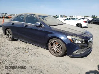 2018 Mercedes-Benz CLA 250 with VIN WDDSJ4EB9JN513510, listed as a Copart auction lot 61871585 with 124,877 mi miles and Clean title. Bid and sale history available at DreamBid. Image 4.