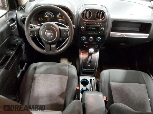 2014 Jeep Compass Sport with VIN 1C4NJDBB3ED728131, listed as a Copart auction lot 49822685 with 121,586 mi miles and Clean Title. Bid and sale history available at carsss.com. Image 8.