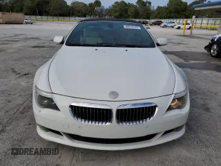 2008 BMW 6 Series 650i with VIN WBAEB535X8CX62294, listed as a Copart auction lot 88010145 with 117,975 mi miles and Salvage Title. Bid and sale history available at carsss.com. Image 5.