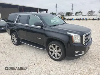 2020 GMC Yukon SLE with VIN 1GKS1AKC9LR121150, listed as a Copart auction lot 76456314 with 61,119 mi miles and Salvage Title. Bid and sale history available at carsss.com. Image 4.