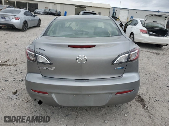 2013 Mazda Mazda3 i Sport with VIN JM1BL1U73D1740574, listed as a Copart auction lot 51494495 with 98,319 mi miles and Salvage Title. Bid and sale history available at carsss.com. Image 6.
