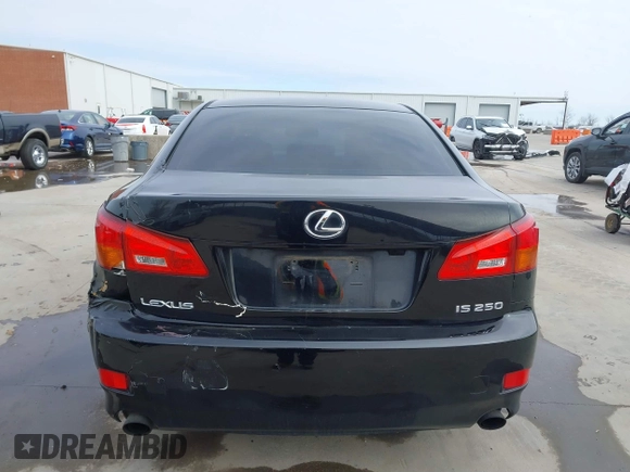 2006 Lexus IS 250 Manual with VIN JTHBK262865011815, listed as a IAAI auction lot 41309039 with 230,942 mi miles. Bid and sale history available at carsss.com. Image 16.