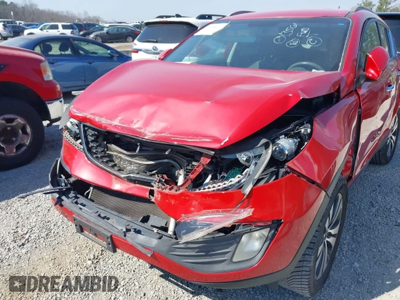 2011 Kia Sportage EX with VIN KNDPC3A22B7013561, listed as a IAAI auction lot 41785301 with 136,498 mi miles and . Bid and sale history available at carsss.com. Image 6.
