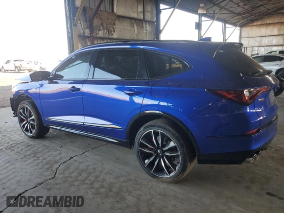 2024 Acura MDX Type S w/Advance Package with VIN 5J8YD8H80RL001033, listed as a Copart auction lot 72575024 with 7,237 mi miles and Salvage Title. Bid and sale history available at carsss.com. Image 2.