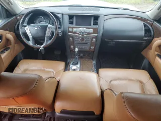 2016 Infiniti QX80 with VIN JN8AZ2NC5G9400686, listed as a Copart auction lot 66276234 with 218,276 mi miles and Clean Title. Bid and sale history available at carsss.com. Image 8.