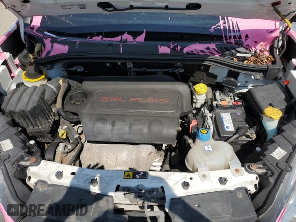 2016 Ram ProMaster City Cargo Tradesman with VIN ZFBERFAT6G6A98536, listed as a Copart auction lot 63635664 with 180,700 mi miles and Salvage Title. Bid and sale history available at DreamBid. Image 12.