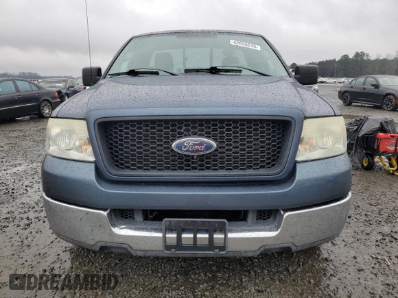 2004 Ford F-150 XL with VIN 1FTRF12W94NB34625, listed as a Copart auction lot 42655245 with 156,829 mi miles and Salvage Title. Bid and sale history available at carsss.com. Image 5.