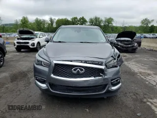 2019 Infiniti QX60 Pure with VIN 5N1DL0MMXKC566525, listed as a Copart auction lot 56960085 with 89,858 mi miles and Salvage title. Bid and sale history available at DreamBid. Image 5.