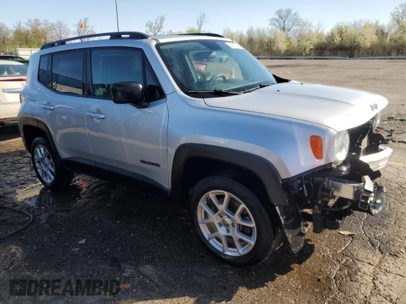 2020 Jeep Renegade Jeepster with VIN ZACNJBAB1LPL06585, listed as a Copart auction lot 54607795 with 81,242 mi miles and Salvage title. Bid and sale history available at DreamBid. Image 4.
