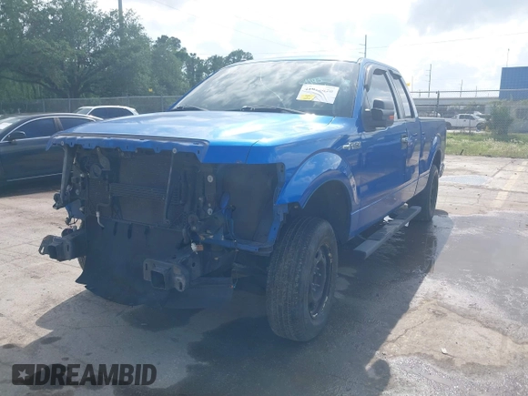 2011 Ford F-150 XL with VIN 1FTEX1CM2BFC56193, listed as a IAAI auction lot 41978870 with 155,808 mi miles. Bid and sale history available at carsss.com. Image 16.