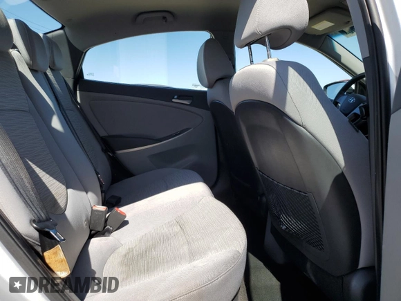 2017 Hyundai Accent SE z VIN KMHCT4AEXHU179394, wystawiony jako Copart lot #57889085 z przebiegiem 76 006 mil mil oraz Szkoda całkowita • Salvage title. Historia ofert i sprzedaży dostępna na DreamBid. Obrazek 10.