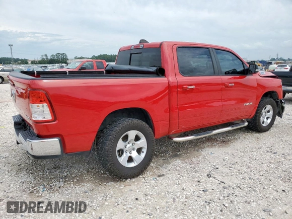 2019 Ram 1500 Big Horn с VIN 1C6SRFFT5KN879592, выставлен на аукционе Copart как лот 59029515 с пробегом 96 470 миль миль и Списание • Salvage title. История ставок и продаж доступна на DreamBid. Изображение 3.