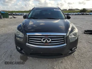 2013 Infiniti JX35 with VIN 5N1AL0MMXDC318989, listed as a Copart auction lot 77993874 with 51,097 mi miles and Non Repairable. Bid and sale history available at carsss.com. Image 5.