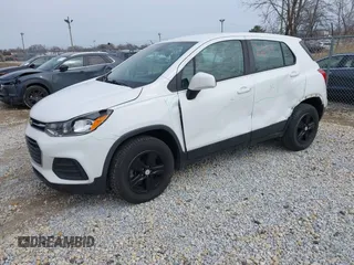 2018 Chevrolet Trax LS with VIN KL7CJNSB5JB713243, listed as a IAAI auction lot 41812654 with 92,901 mi miles. Bid and sale history available at carsss.com. Image 2.