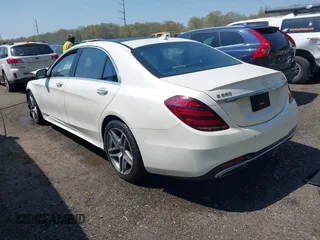 2020 Mercedes-Benz S 560 z VIN WDDUG8GB1LA517024, wystawiony jako IAAI lot #42022021 z przebiegiem 52 456 mil mil oraz . Historia ofert i sprzedaży dostępna na DreamBid. Obrazek 3.