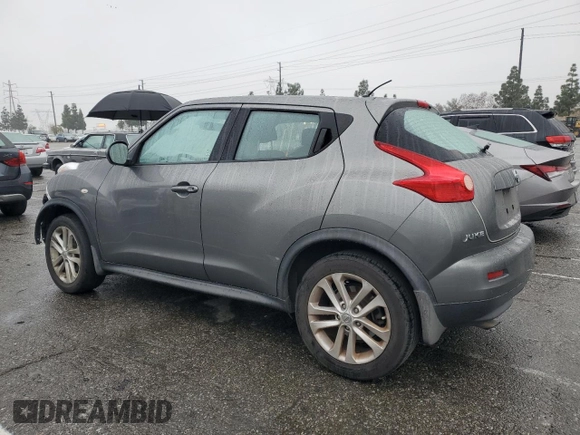 2013 Nissan Juke SV with VIN JN8AF5MR4DT214183, listed as a Copart auction lot 50113745 with 107,106 mi miles and Salvage Title. Bid and sale history available at carsss.com. Image 2.