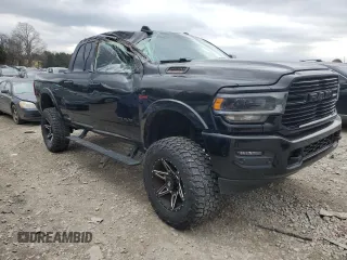 2019 Ram 2500 Laramie with VIN 3C6UR5FL2KG553597, listed as a Copart auction lot 43423345 with 85,941 mi miles and Salvage Title. Bid and sale history available at carsss.com. Image 4.
