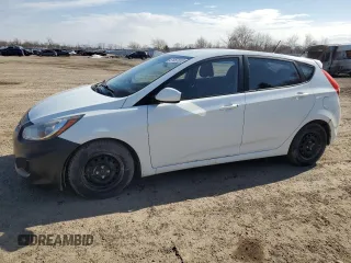 2014 Hyundai Accent GS with VIN KMHCT5AE7EU154616, listed as a Copart auction lot 51067035 with 243,524 mi miles and Clean Title. Bid and sale history available at carsss.com. Image 1.