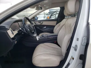 2016 Mercedes-Benz S with VIN WDDUX7GB7GA198194, listed as a Copart auction lot 44791945 with 281,590 mi miles and Salvage Title. Bid and sale history available at DreamBid. Image 7.