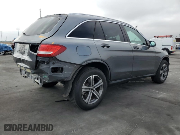 2019 Mercedes-Benz GLC 300 with VIN WDC0G4JB2KV177913, listed as a Copart auction lot 62783485 with Not provided miles and Salvage title. Bid and sale history available at DreamBid. Image 3.