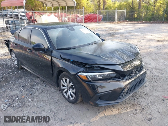 2022 Honda Civic LX z VIN 2HGFE2F21NH506473, wystawiony jako IAAI lot #42071786 z przebiegiem 41 136 mil mil oraz . Historia ofert i sprzedaży dostępna na DreamBid. Obrazek 1.