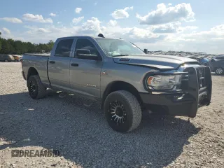 2021 Ram 2500 Tradesman with VIN 3C6UR5CL1MG629379, listed as a Copart auction lot 71457444 with 47,055 mi miles and Salvage Title. Bid and sale history available at carsss.com. Image 4.