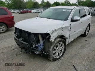 2017 Dodge Durango Citadel with VIN 1C4RDJEG5HC691320, listed as a Copart auction lot 55360505 with 150,533 mi miles and Salvage title. Bid and sale history available at DreamBid. Image 15.