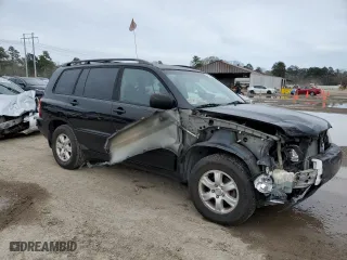2002 Toyota Highlander with VIN JTEGF21A820060350, listed as a Copart auction lot 46342305 with 201,848 mi miles and Salvage Title. Bid and sale history available at carsss.com. Image 4.