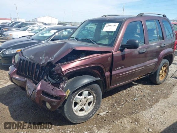 2004 Jeep Liberty Limited с VIN 1J4GL58K64W268802, выставлен на аукционе IAAI как лот 42037186 с пробегом 187 819 миль миль и . История ставок и продаж доступна на DreamBid. Изображение 2.