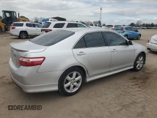 2009 Toyota Camry with VIN 4T1BE46K29U403697, listed as a Copart auction lot 44398115 with 124,226 mi miles and Salvage Title. Bid and sale history available at carsss.com. Image 3.